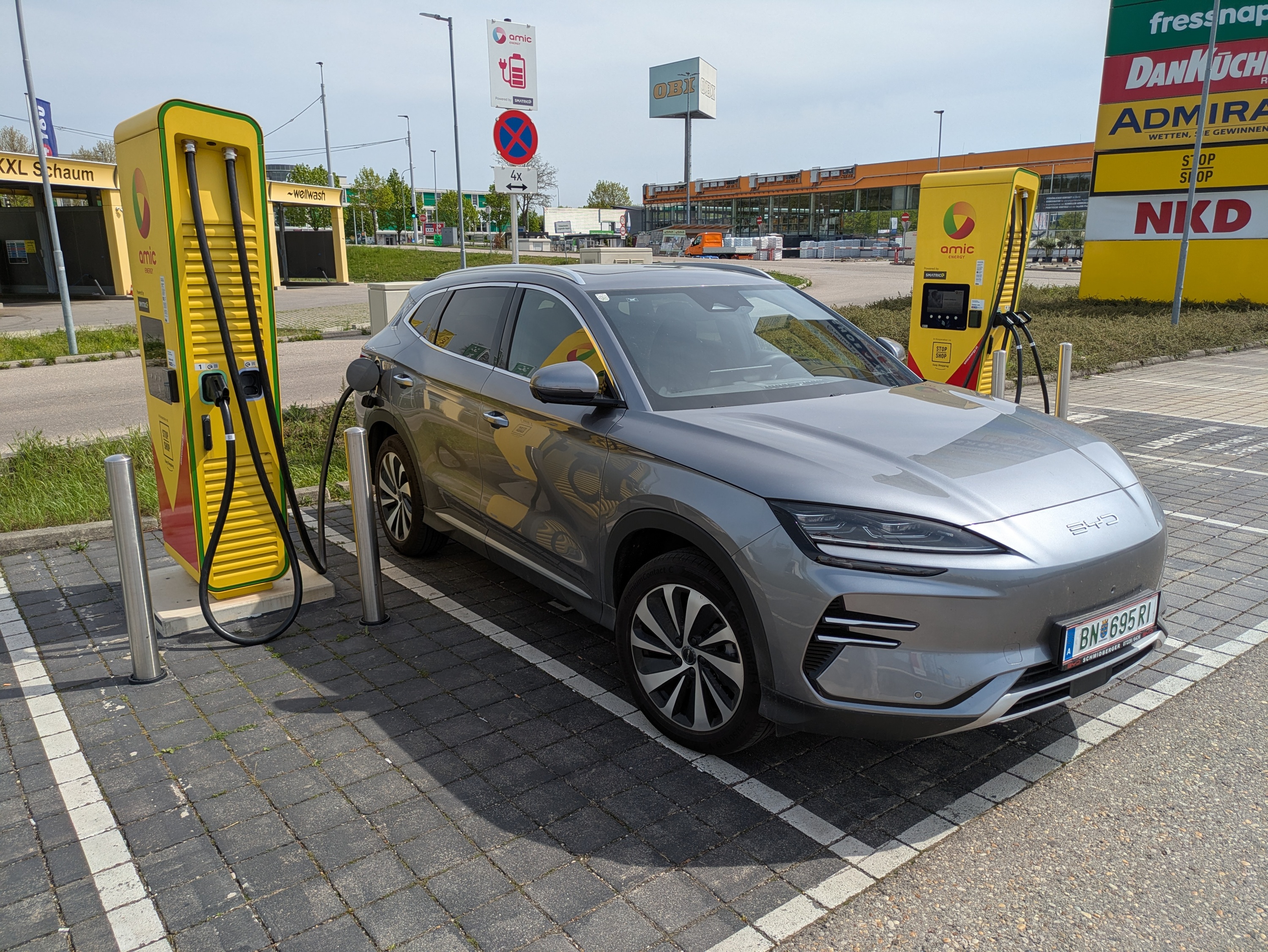 Smartrics 150kw DC Ersttankung